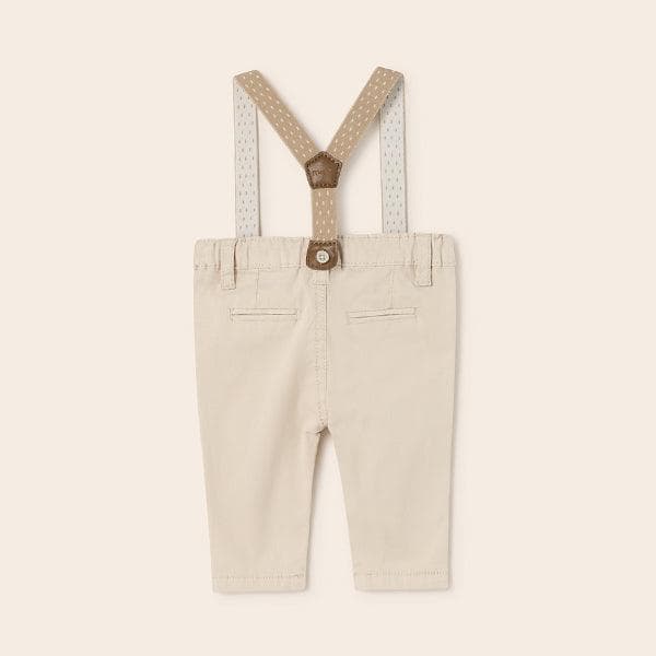 TROUSERS W/SUSPENDERS