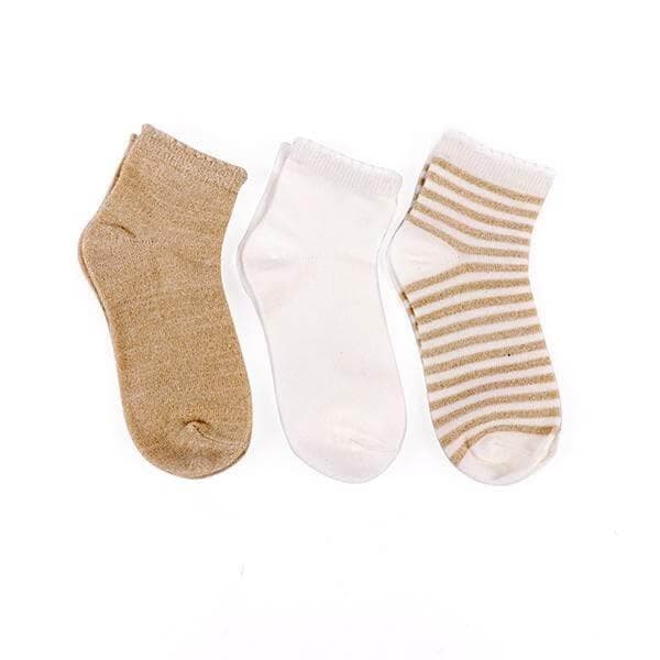 BROWN 3 SOCKS SET