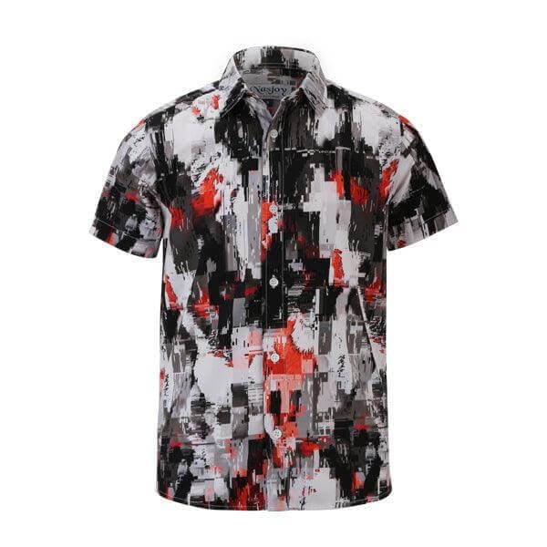 MULTICOLOUR PRINT SHORT SLEEVE SHIRT