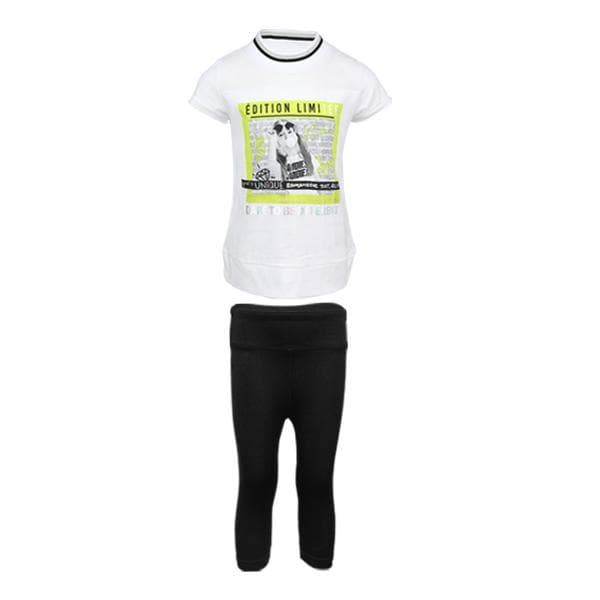BLACK LEGGINGS SET Image