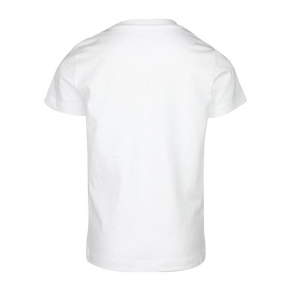 WHITE SHORT SLEEVE BASIC T-SHIRT