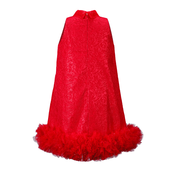 IYANU DRESS WITH HAIRBOW