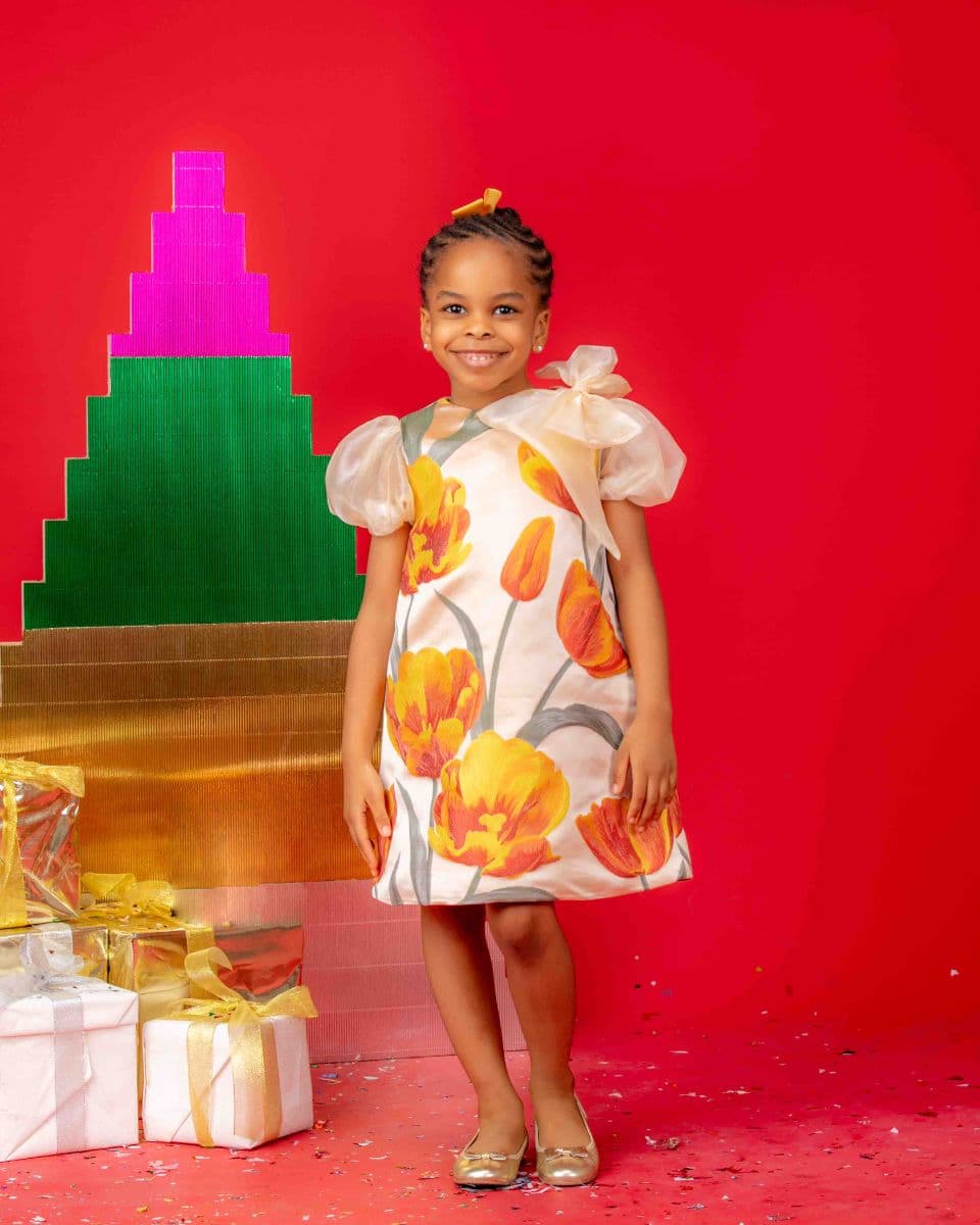 IFE FLORAL DRESS