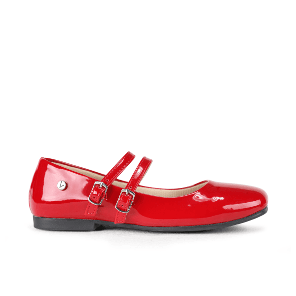 RED FORMAL GRILS SHOE