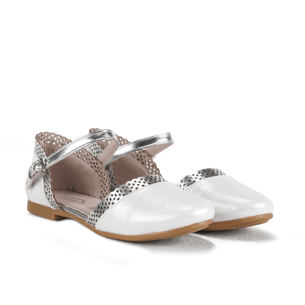 SILVER FORMAL SHOE