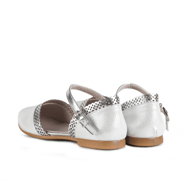 SILVER FORMAL SHOE