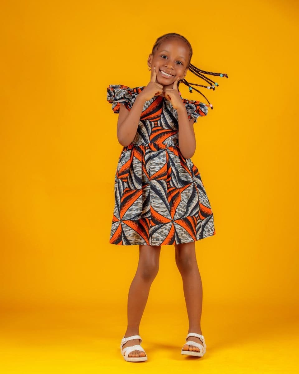EBIYE ANKARA DRESS