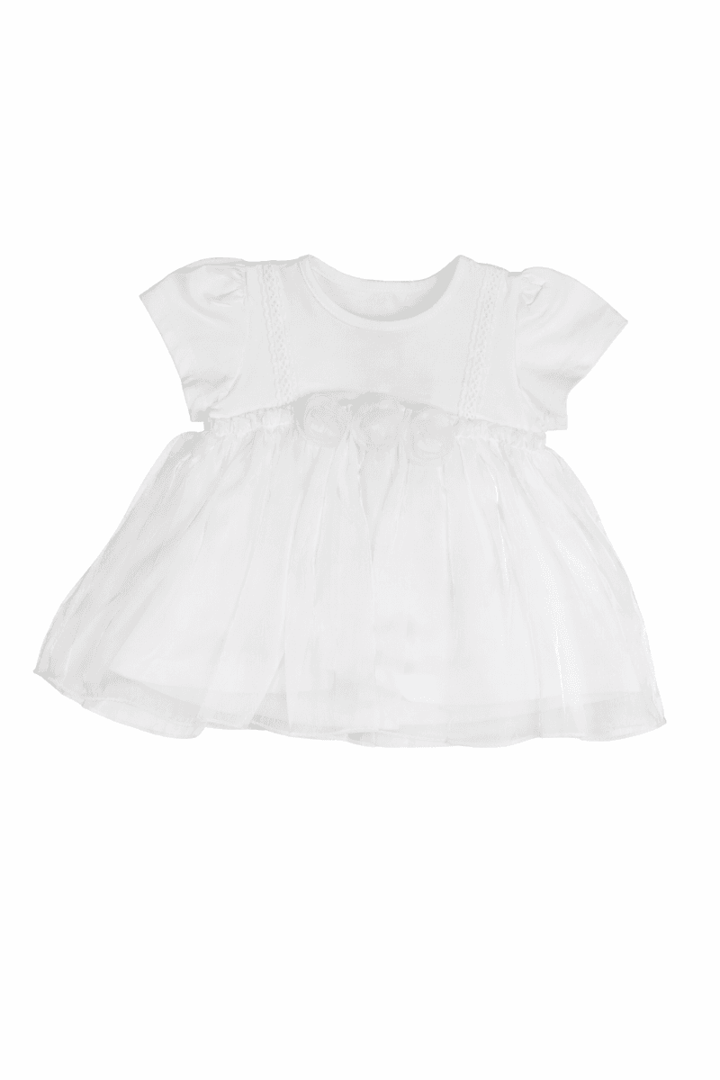 WHITE FLARED BLOUSE SET