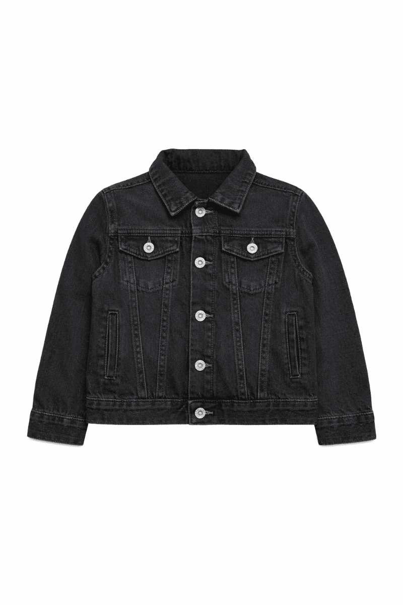 BLACK DENIM JACKET BIG