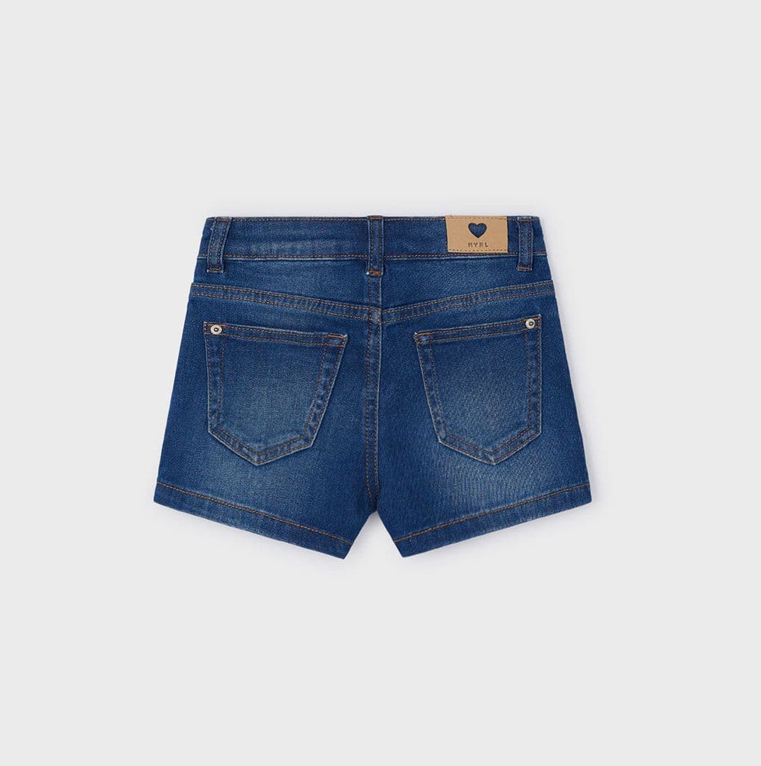 BLUE DENIM SHORT