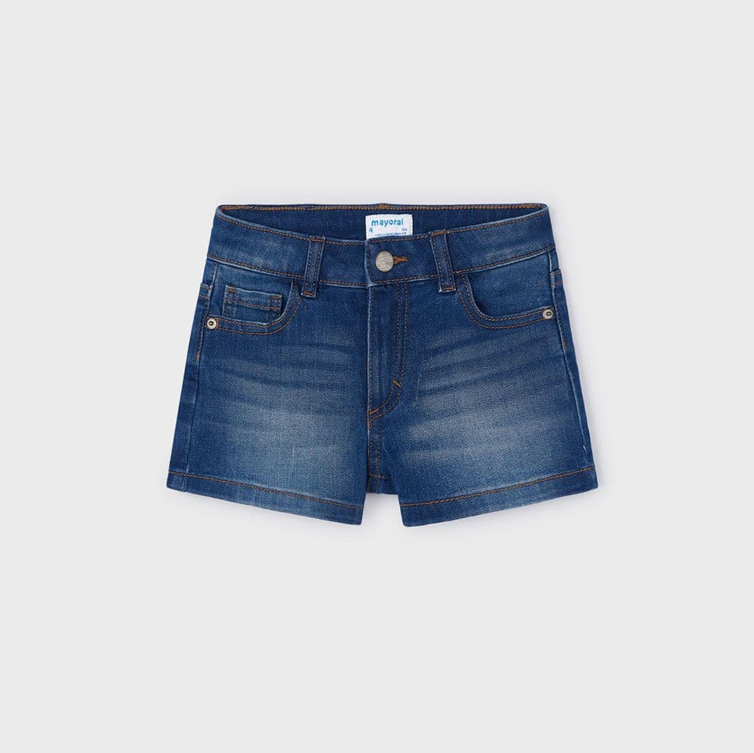 BLUE DENIM SHORT