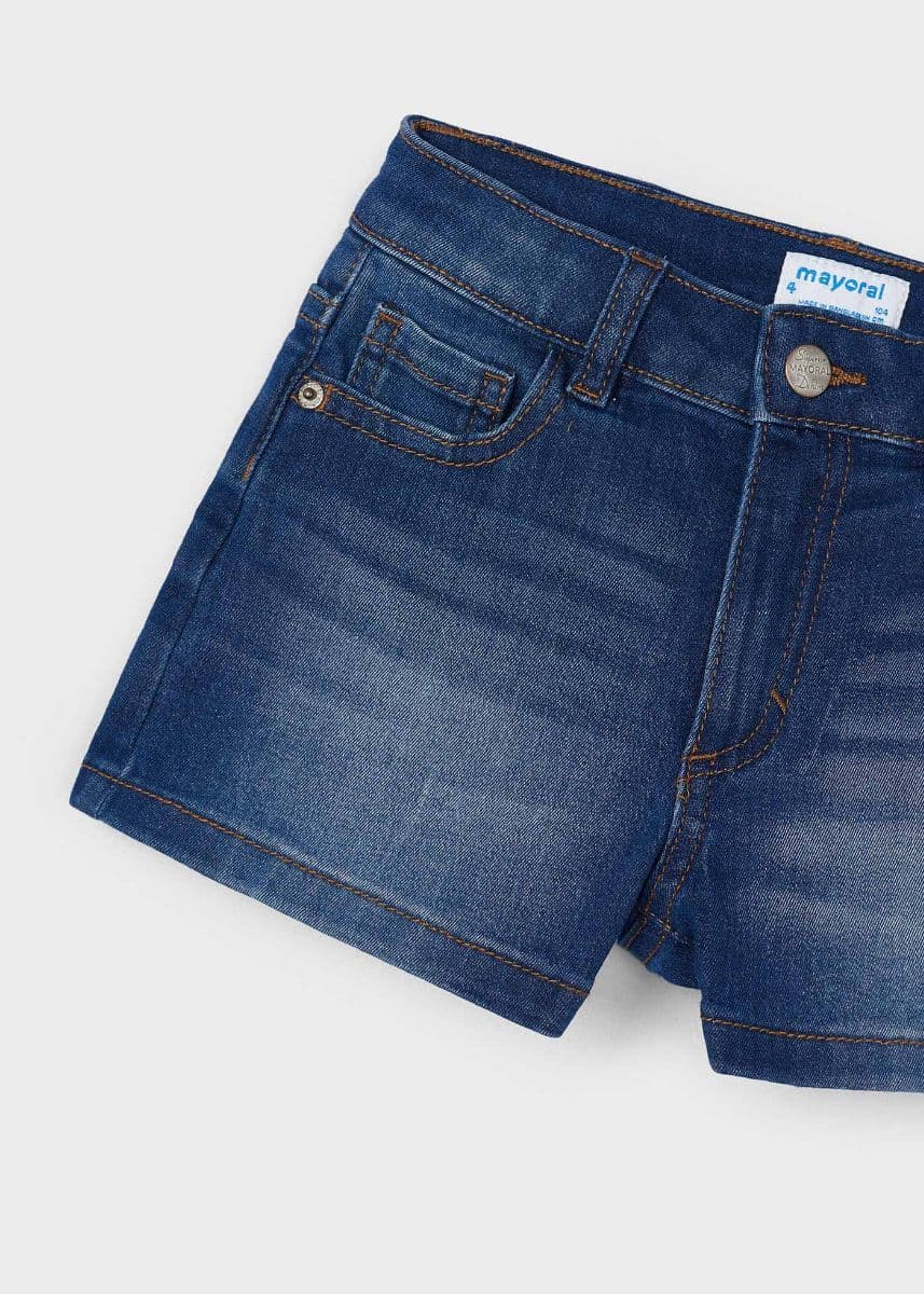 BLUE DENIM SHORT