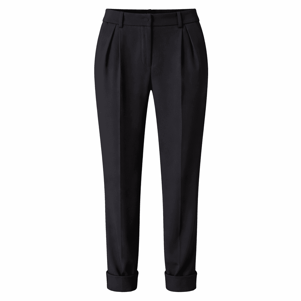 BLACK STRETCH PANTS Image
