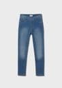 BLUE BASIC DENIM TROUSER Image
