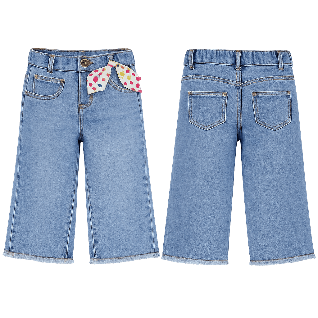 BLUE DENIM TROUSER