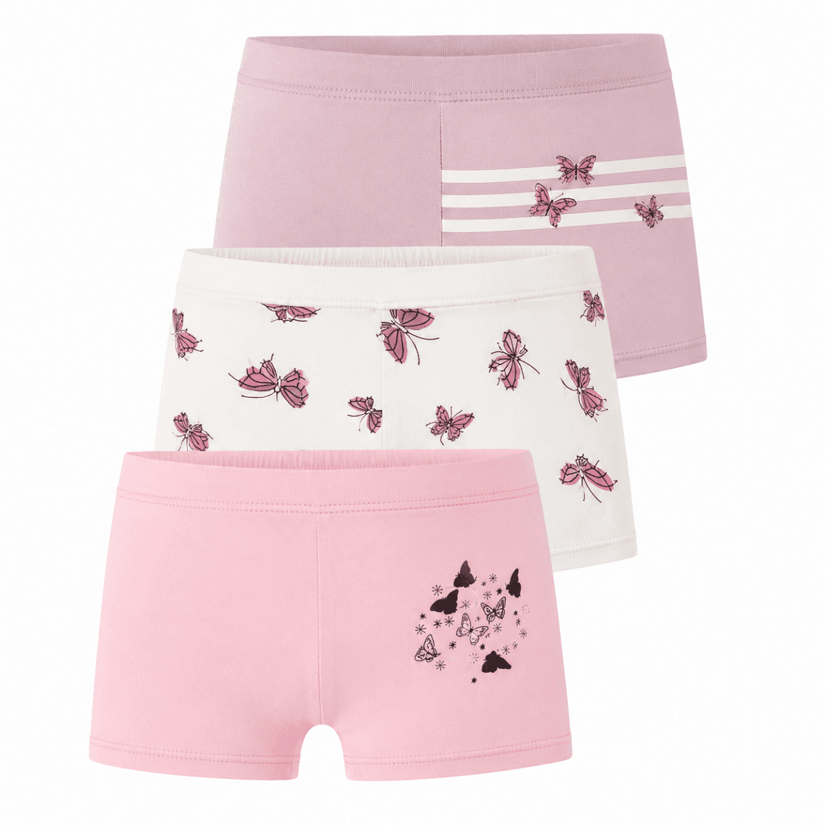 MULTICOLOR 3PCS FULL  PANT SET (PINK) Image