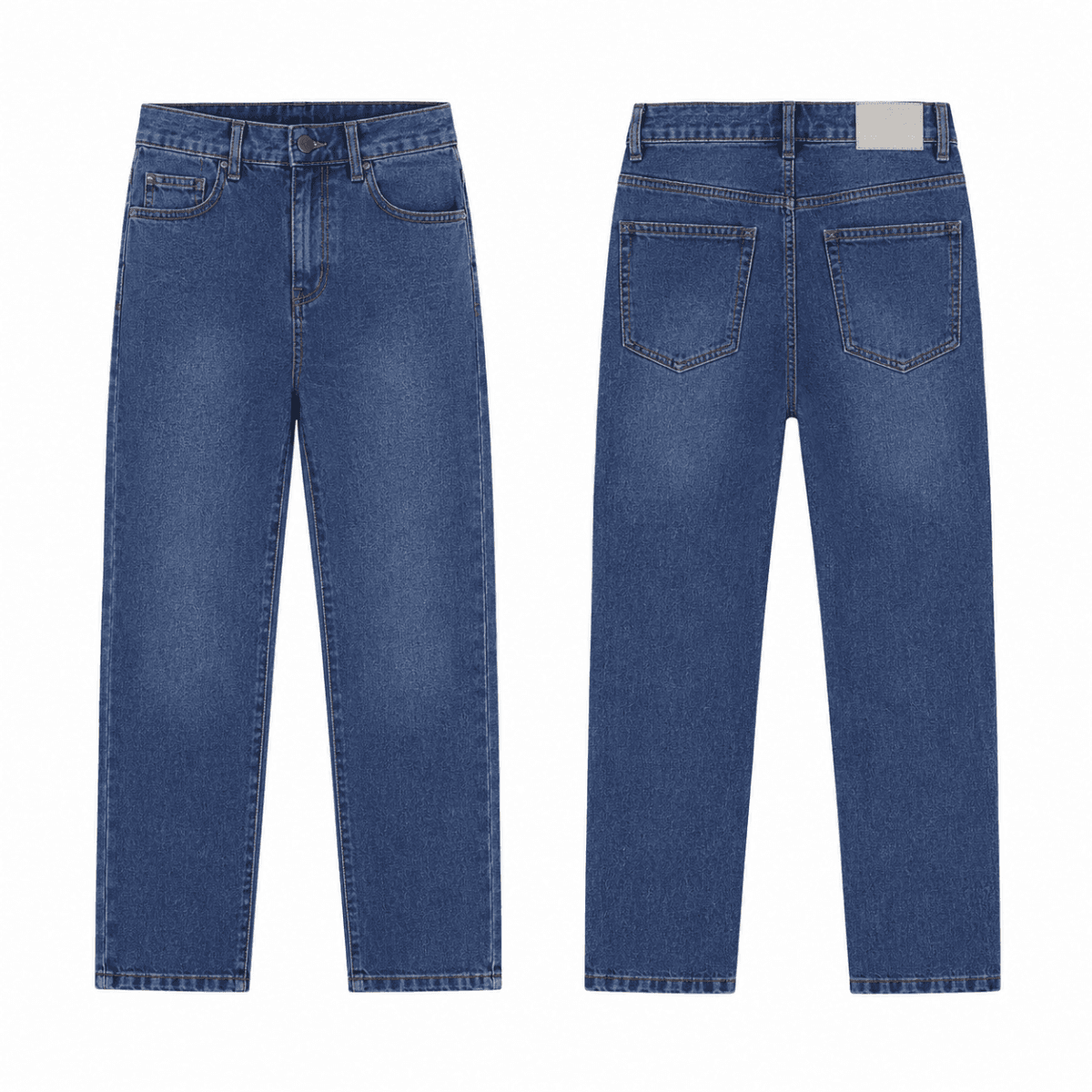 BLUE DENIM TROUSER