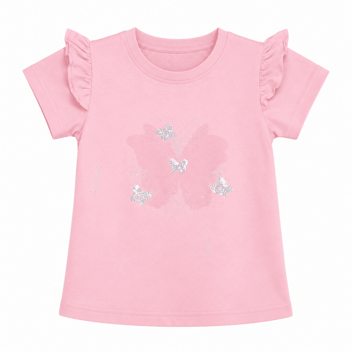 PINK SHORT SLEEVE BLOUSE