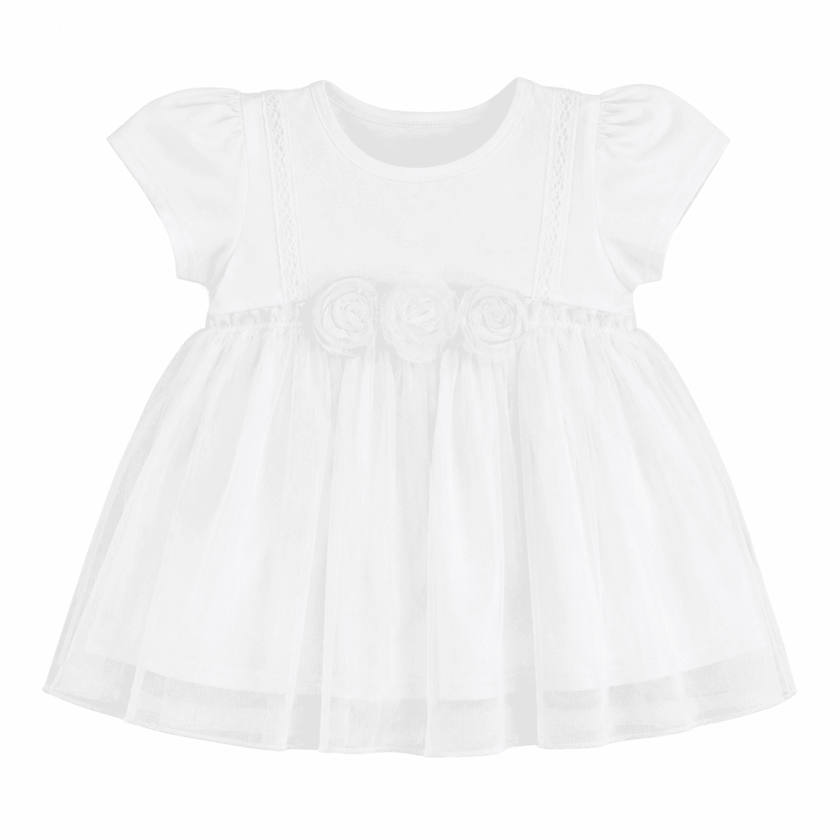 WHITE FLARED BLOUSE SET