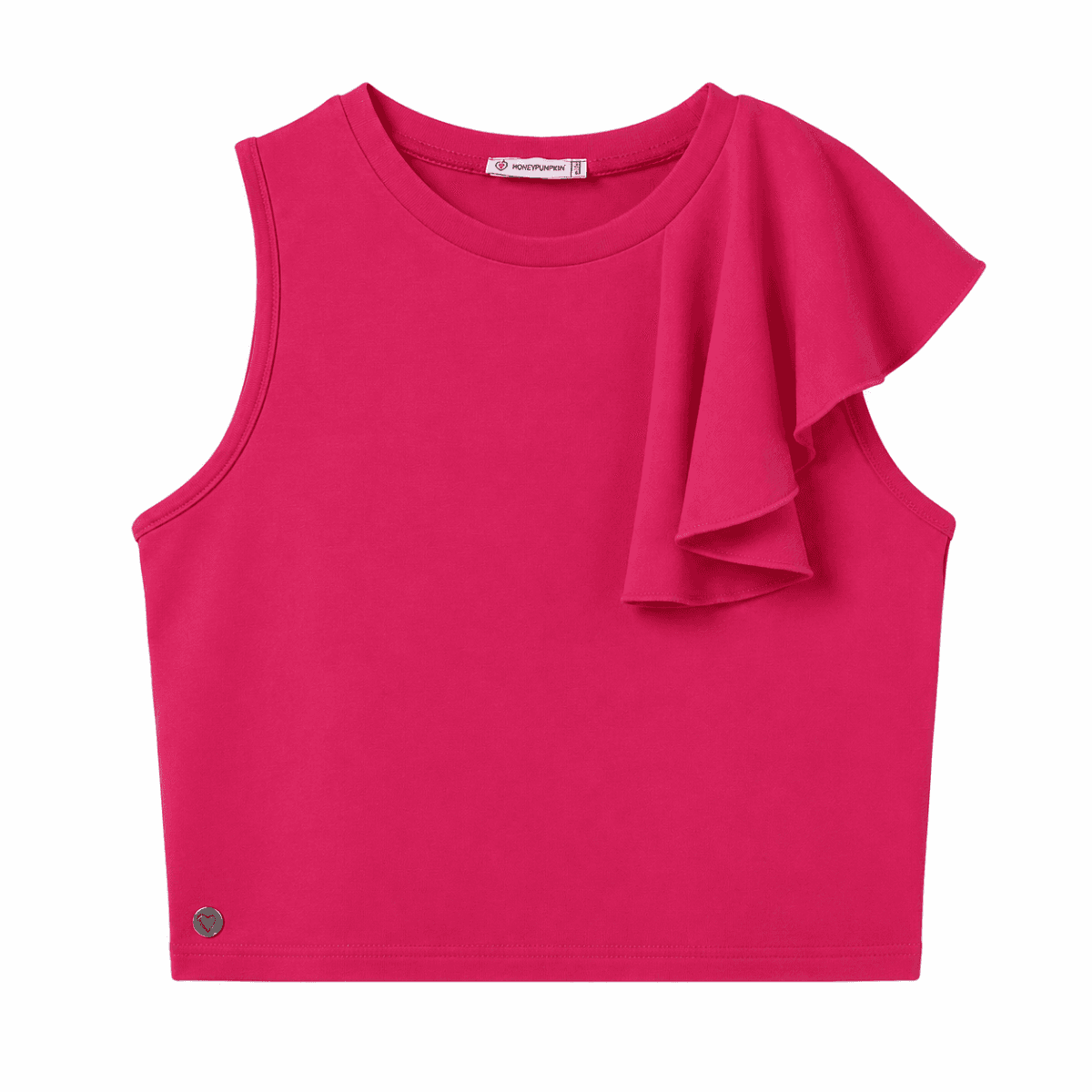 HIBISCUS FLOUNCE TANK TOP