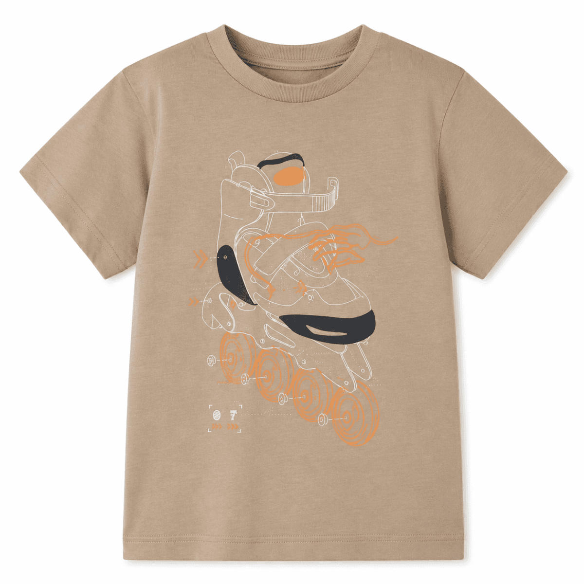 BEIGE S/S T-SHIRT