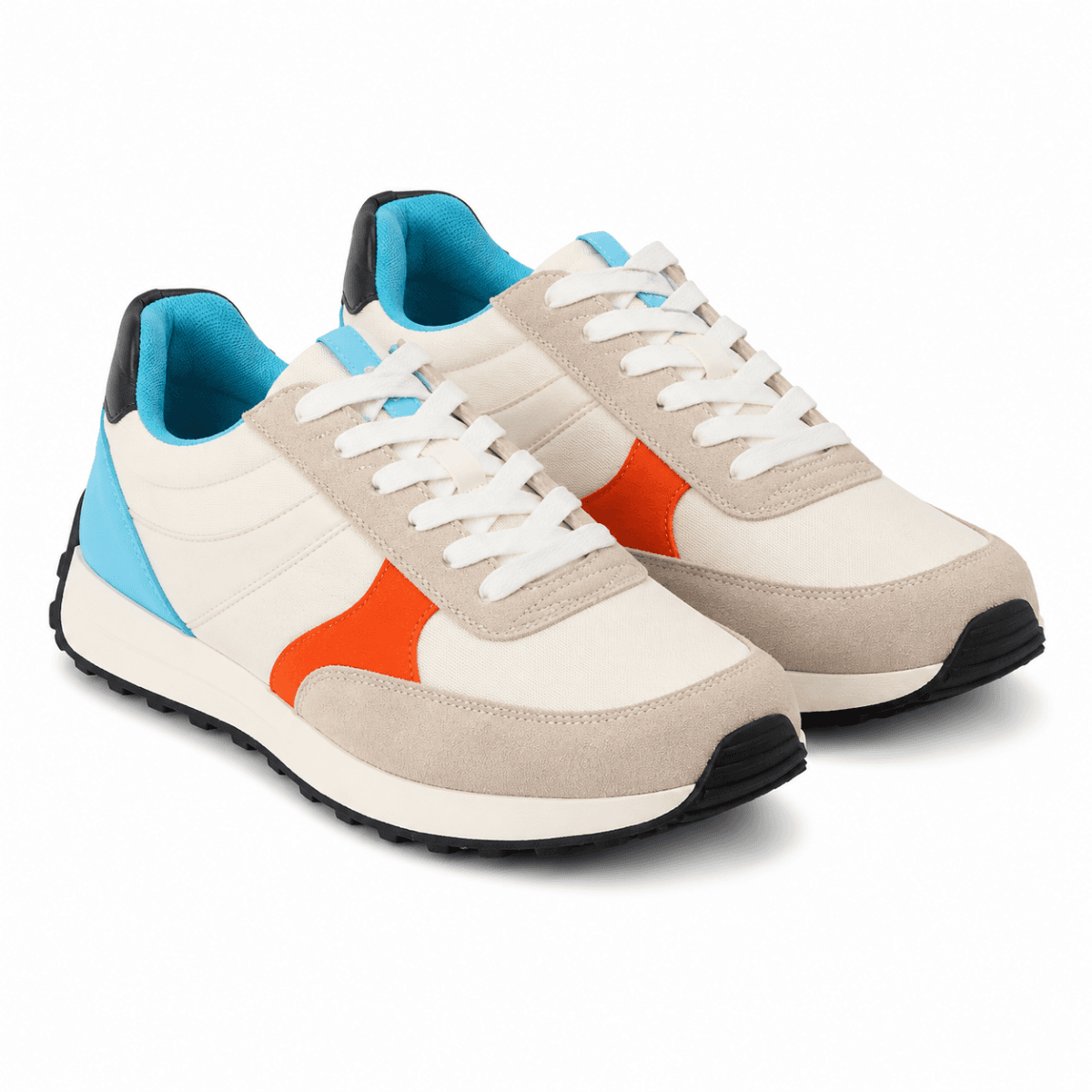 MULTICOLOUR  LACE UP SNEAKERS