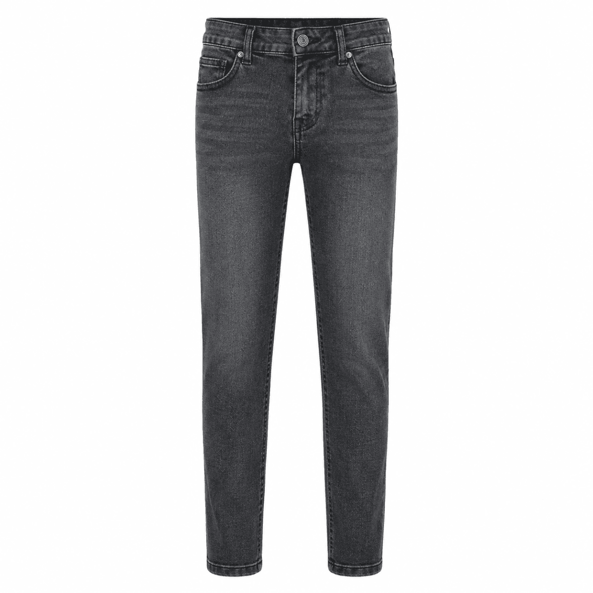 DARK GREY DENIM TROUSER Image