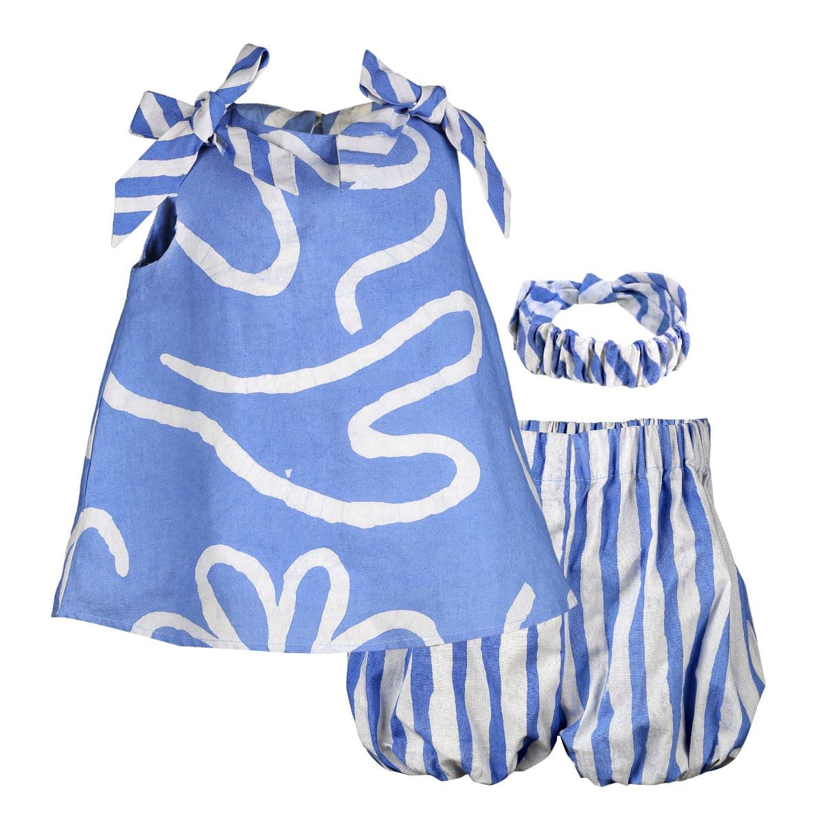 AKINOLA BABY SET WITH HAIRBOW Image