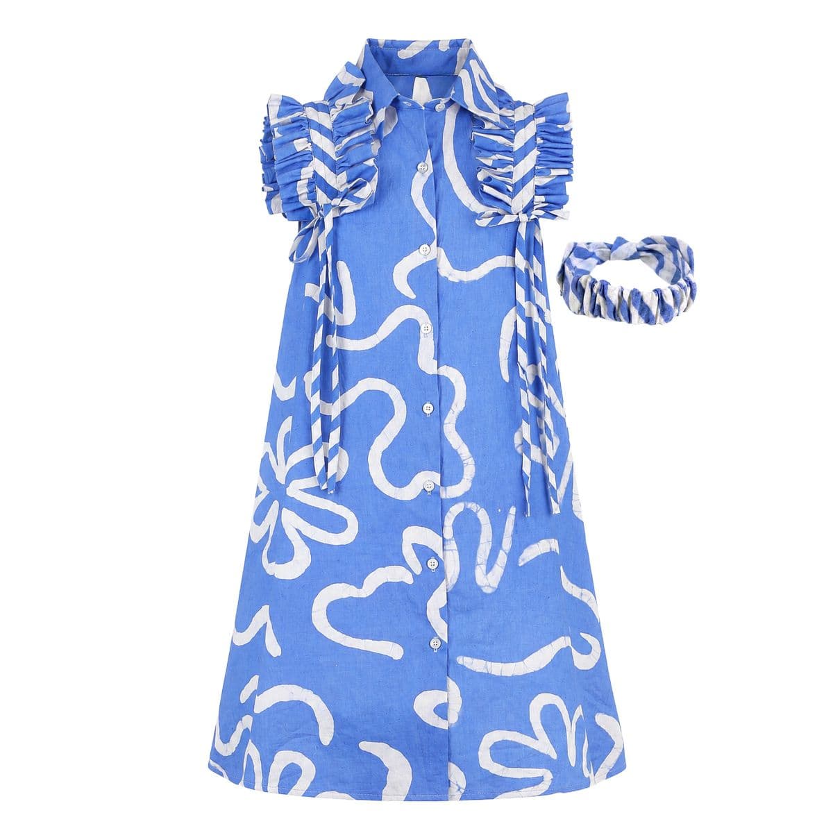 AKINOLA DRESS WITH HAIR BOW