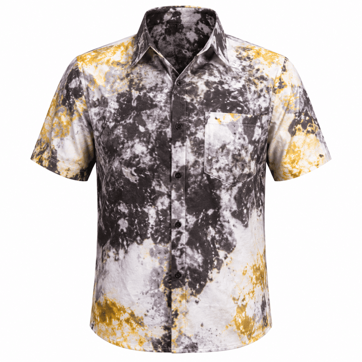 YELLOW ADIRE S/S SHIRT