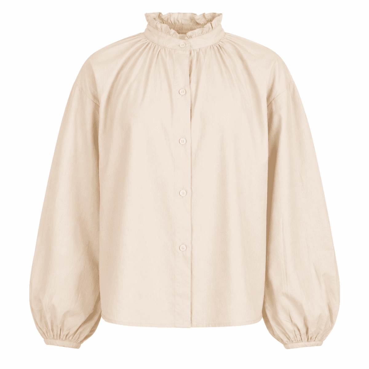 APRICOT LONG SLEEVE BLOUSE