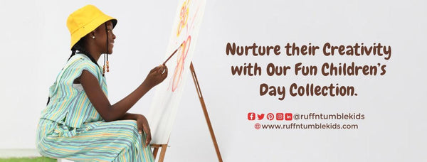 Nurture their Creativity with Our Fun Children’s Day Collection. - ruffntumblekids