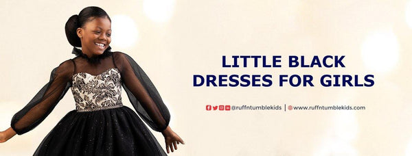 LITTLE BLACK DRESSES FOR GIRLS - ruffntumblekids