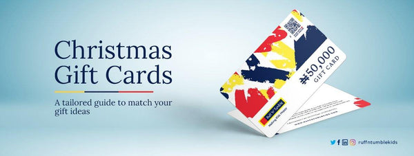 Christmas Gift Card Ideas Tailored Just For You - ruffntumblekids