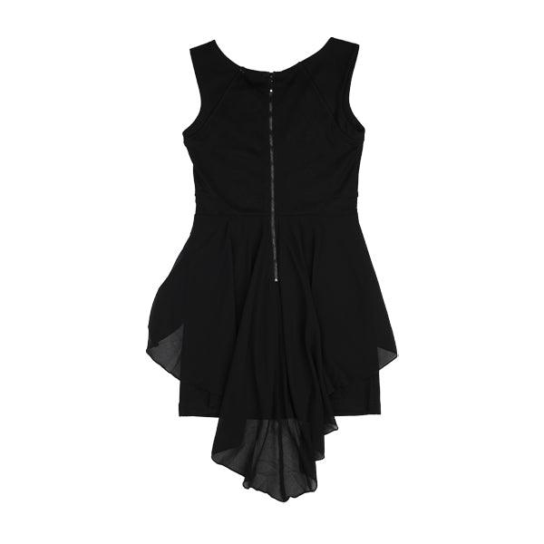 BLACK STYLISH DRESS - ruffntumblekids