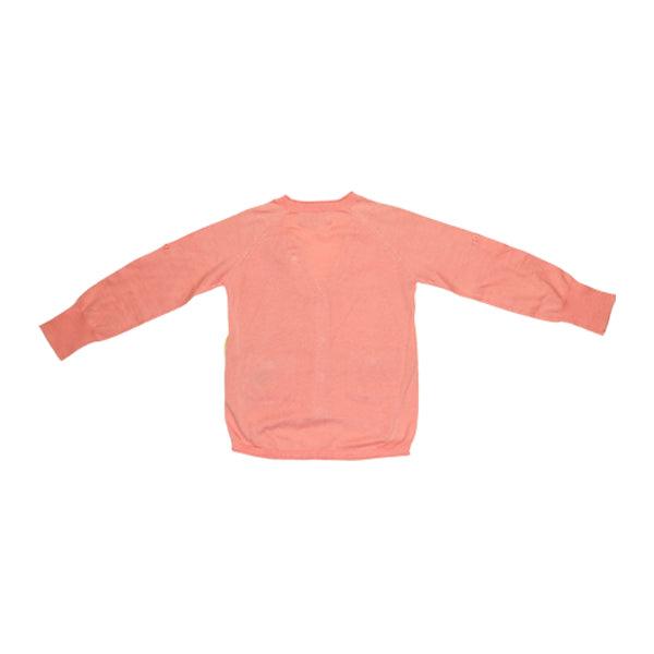 APRICOT KNIT JACKET FOR GIRLS