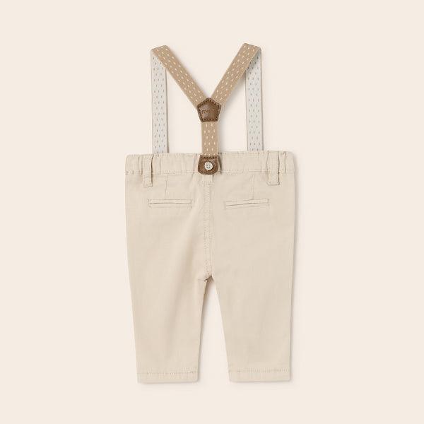 TROUSERS WITH SUSPENDERS FOR BABY BOYS - ruffntumblekids