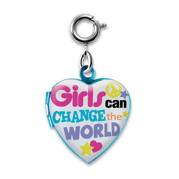 GIRLS CAN CHANGE THE WORLD CHARM - ruffntumblekids