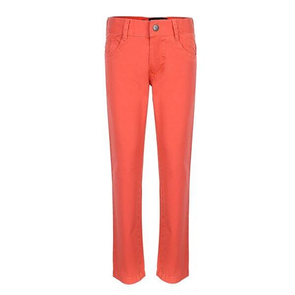 BOYS CORAL TWILL TROUSERS - RED