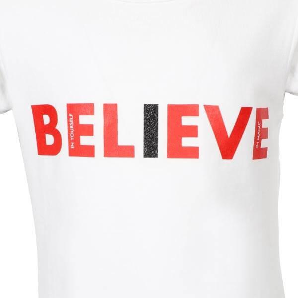 BIG/BABY GIRLS "I BELIEVE"  T-Shirt - ruffntumblekids