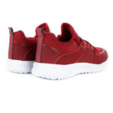 BOYS CASUAL LACE UP SNEAKERS - RED - ruffntumblekids